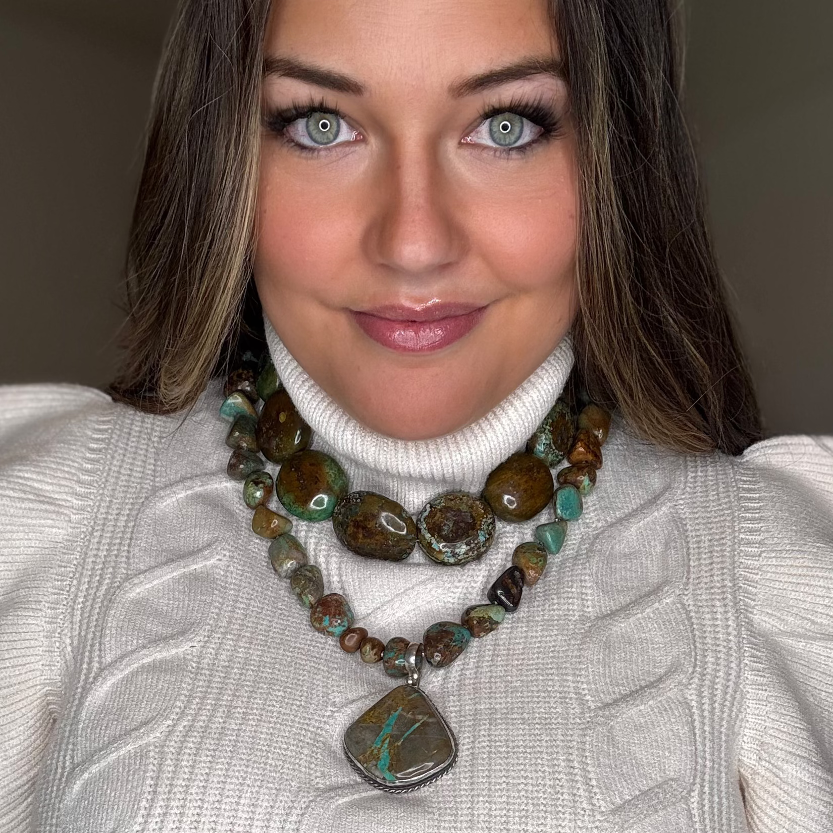 Santa Fe Turquoise Pendant