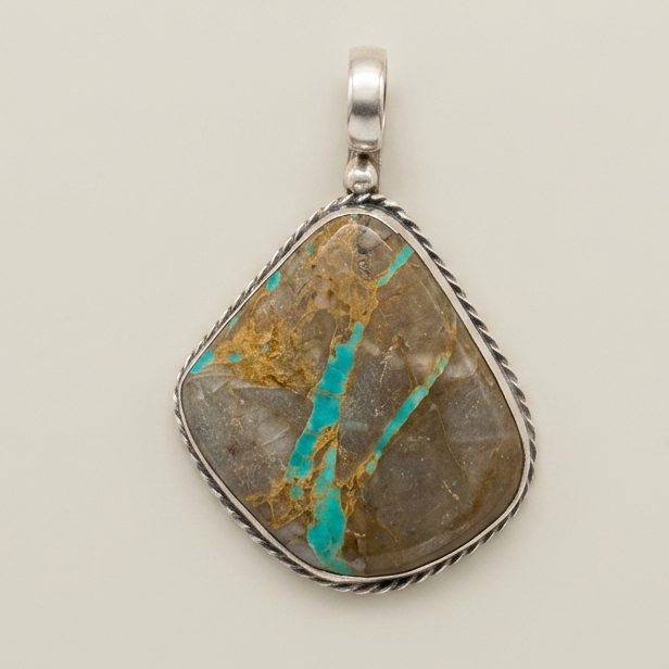 Santa Fe Turquoise Pendant